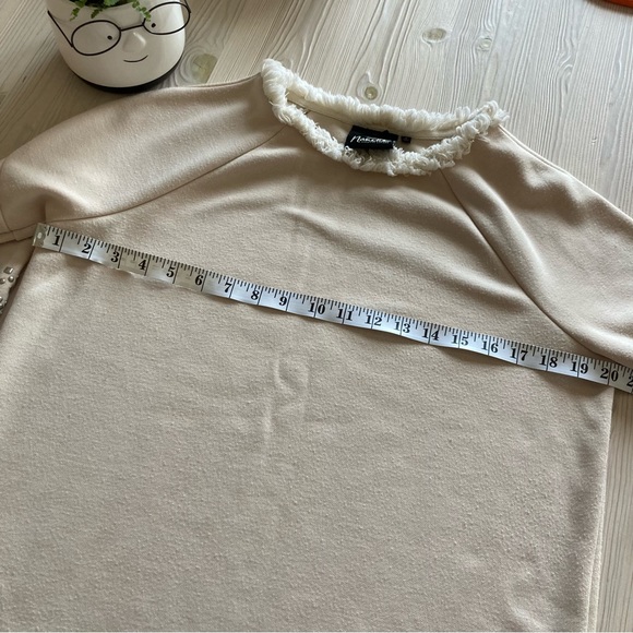 Nanette Lepore Studded Sleeves Sweatshirt size S - Picture 8 of 9